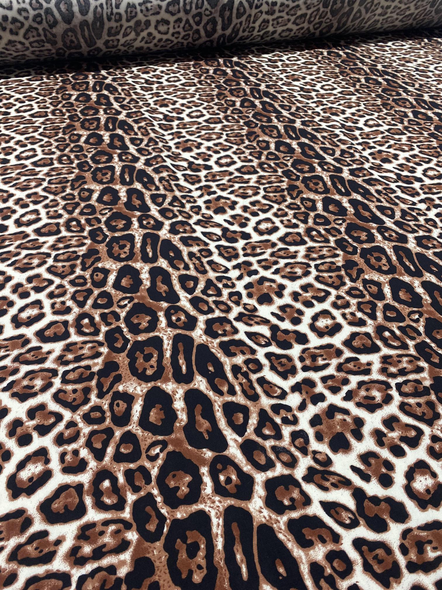 Leopar İthal Vİskon Kumaş
